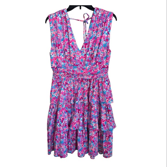 Lilly Pulitzer Purple Pink Halter Mini Dress - Picture 5 of 12